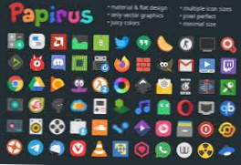Sådan installeres Papirus-ikonet på Linux