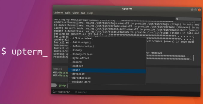 Como instalar o Upterm no Linux
