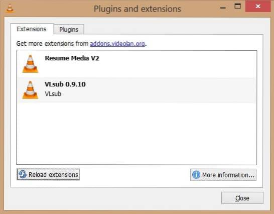 How To Install VLC Extensions In Windows