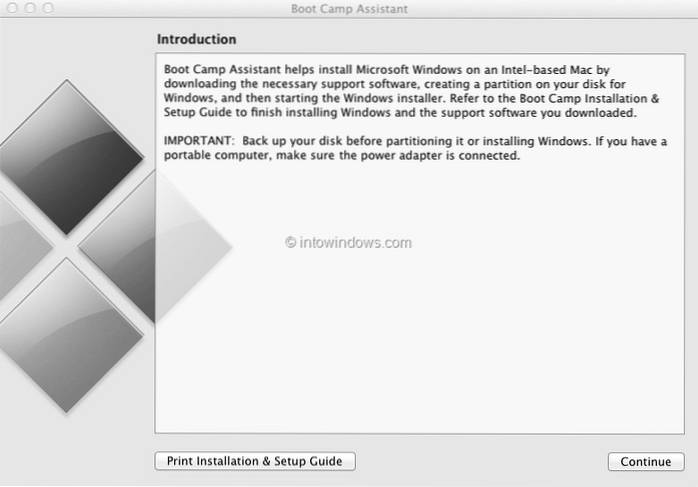 How To Install Windows 10/8 On Mac