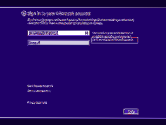 Cómo instalar Windows 8.1 sin cuenta de Microsoft
