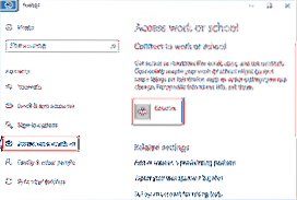 Jak se připojit k doméně Active Directory v systému Windows 10
