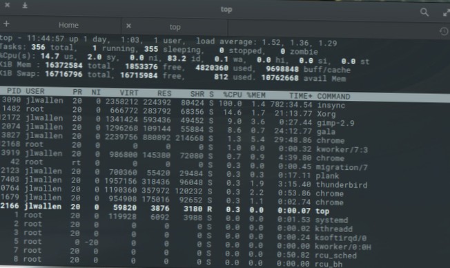 How To Kill Programs From The Terminal In Linux