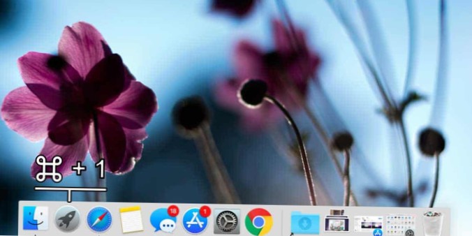 Comment lancer des applications Dock avec des raccourcis clavier sur macOS