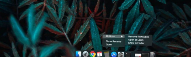 Comment verrouiller le Dock sur macOS