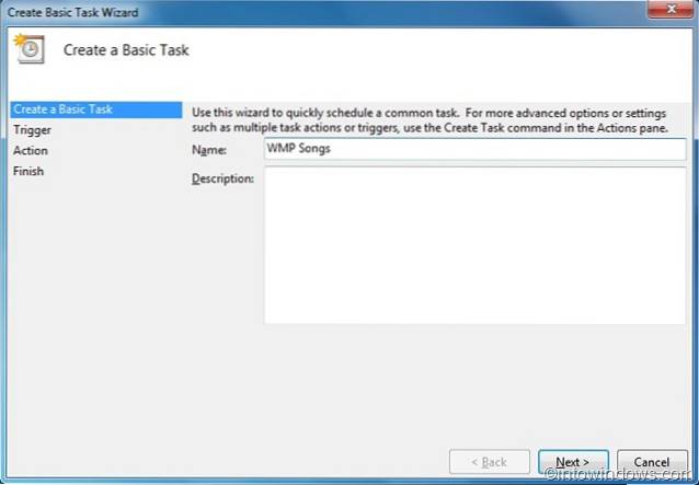 How To Make Windows Media Player Begin Playing Songs At A Predefined Time