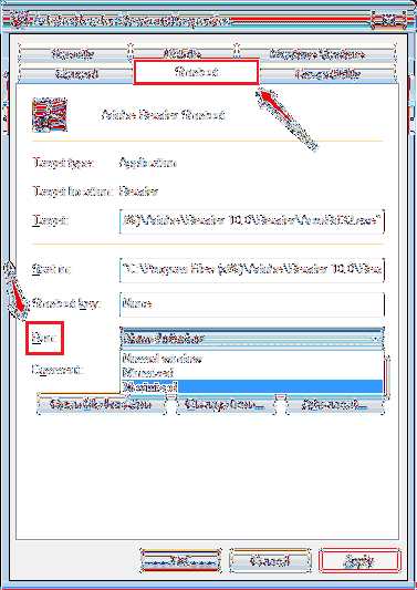 How to Make your Windows Programs Open Maximized Every Time