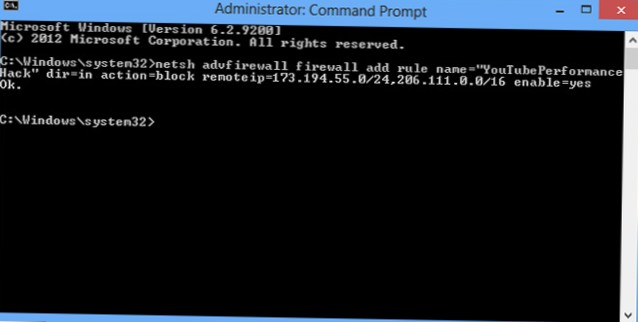Jak zajistit, aby streamování z YouTube bylo v systému Windows výrazně rychlejší