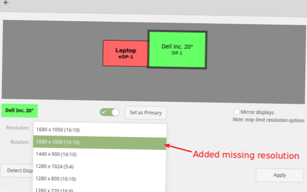 Come gestire le risoluzioni dei monitor su Linux