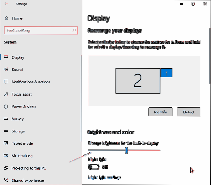 Jak ručně upravit jas obrazovky ve Windows 10