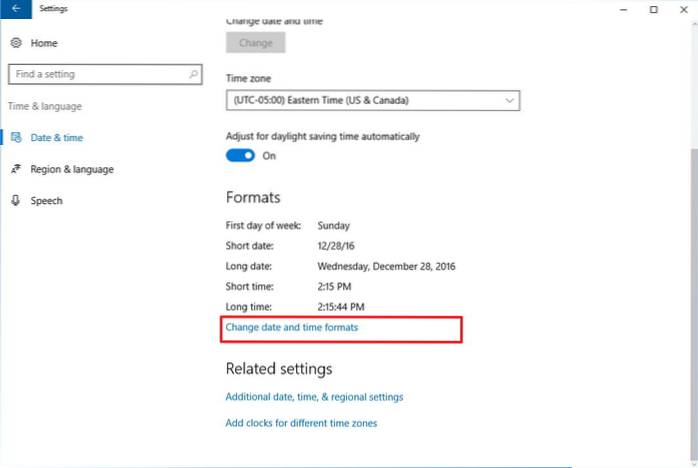 How To Manually Change Date