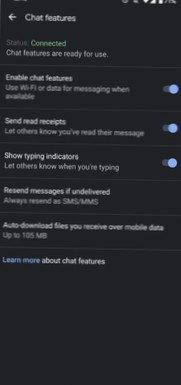 So aktivieren Sie RCS-Messaging unter Android manuell