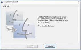 So migrieren Sie Daten von einem Windows 10-PC auf einen Mac