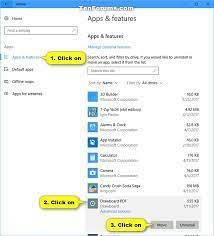 How to move apps to another location Windows 10