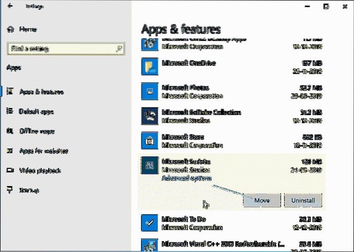 How To Move Installed Apps To Another Drive In Windows 10