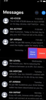 Hur man stänger av en tråd i Meddelanden på iOS