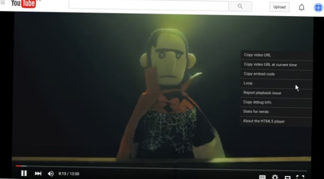 Como fazer loop nativo de vídeos no YouTube para reproduzi-los repetidamente
