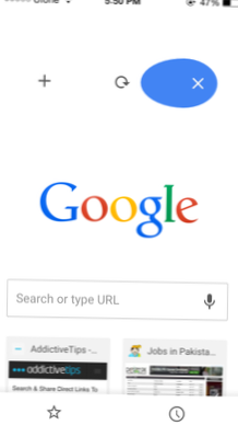 How To Navigate Chrome On Your iPhone Using Swipe Gestures