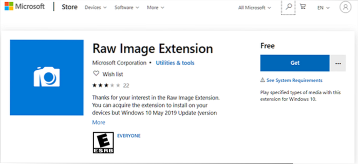How To Open RAW Images In Windows 10
