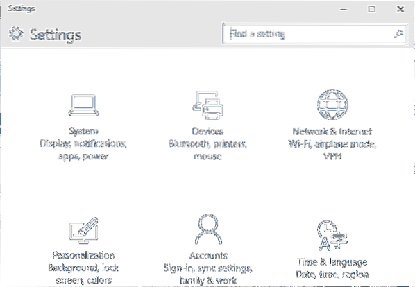 How To Open Settings In Windows 10