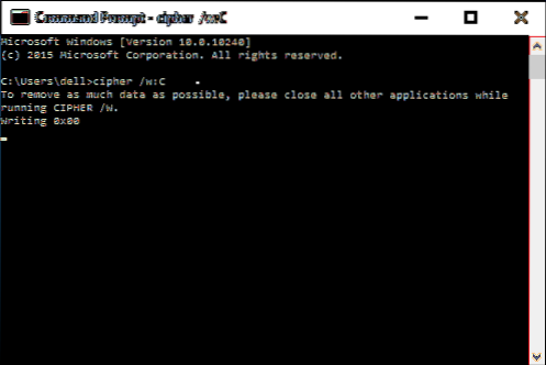 How to Permanently Delete already deleted files in Windows