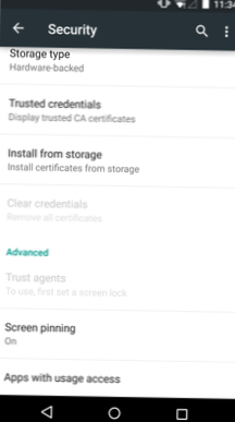 How To Pin And Unpin Screens In Android Lollipop