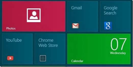 Come aggiungere le app Web di Chrome alla schermata iniziale di Windows 8