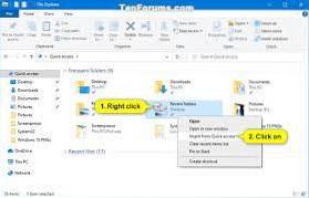 How To Pin Folders To Quick Access In Windows 10