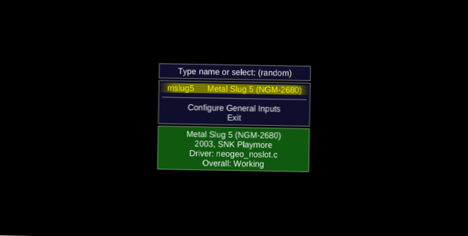 Comment jouer à des jeux d'arcade en utilisant MAME sur Linux