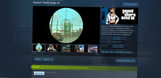 How to play GTA III on Linux