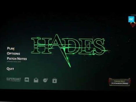 Jak hrát Hades na Linuxu