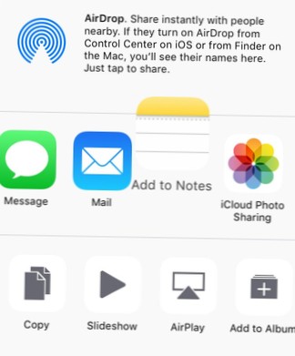 How To Rearrange Share Sheet Icons In iOS