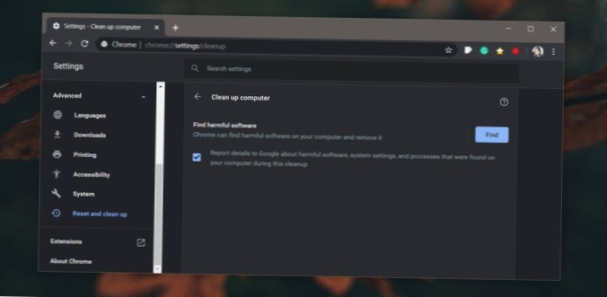 Come recuperare un browser Chrome dirottato