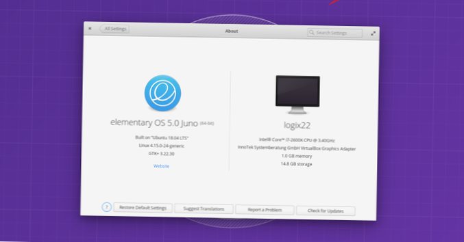 App-indicatoren opnieuw inschakelen op Elementary OS