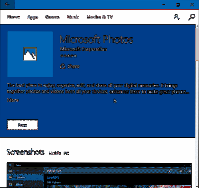 How To Reinstall The Photos App In Windows 10