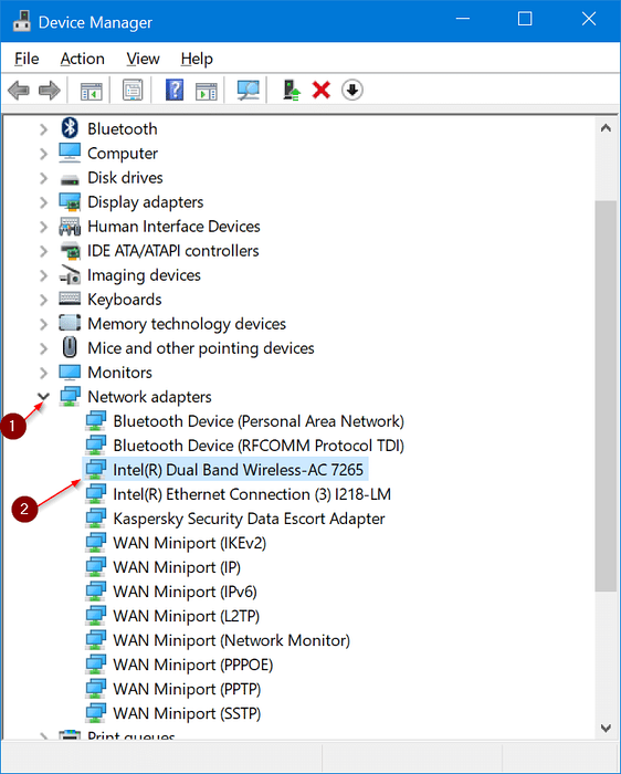 How To Reinstall The Wireless (Wi-Fi) Driver In Windows 10