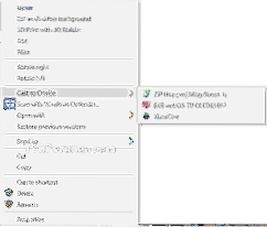 So entfernen Sie Cast to Device aus dem Kontextmenü in Windows 10