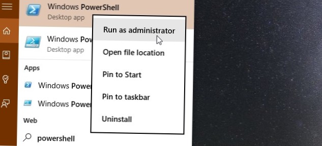 Sådan fjernes standard Windows 10-apps ved hjælp af PowerShell [Guide]