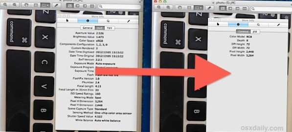 Hvordan fjerne EXIF-data fra bilder på macOS