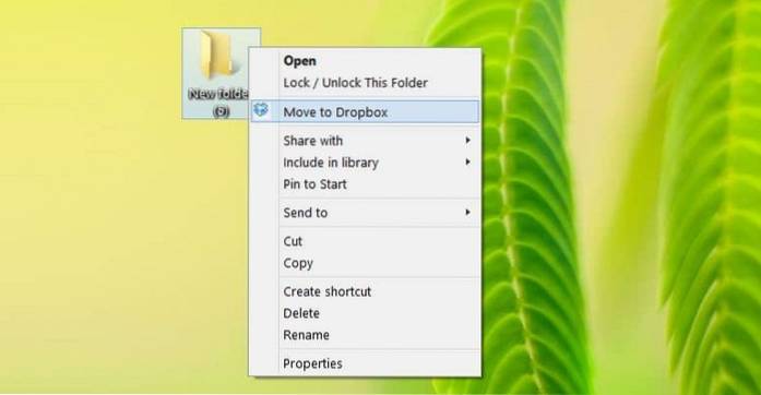 How To Remove “Move To Dropbox” From Context Menu