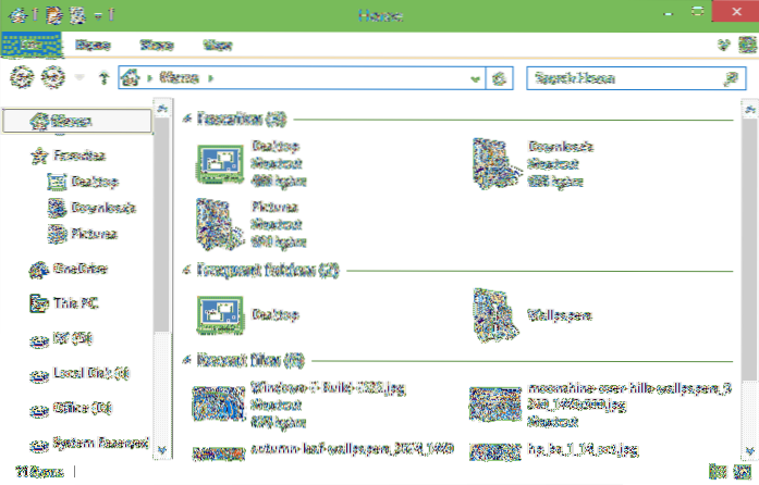 Sådan fjernes nylige filer, mapper og favoritter hjemmefra i Windows 10