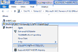 Como remover a digitalização com o Windows Defender do menu de contexto do Windows 10