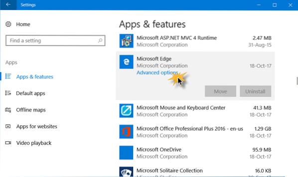 How To Repair Microsoft Edge In Windows 10