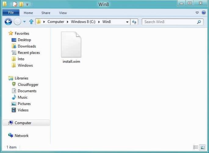 Como redefinir ou atualizar o Windows 8 sem DVD