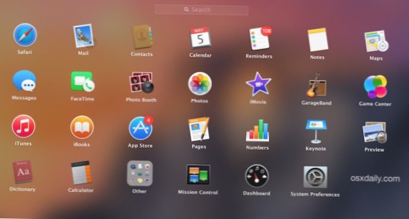 Slik tilbakestiller du Launchpad på macOS