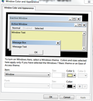 Sådan nulstilles Windows 10 udseende og farve
