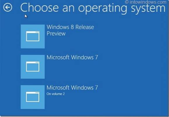 How To Restore Graphical Boot Options Menu In Windows 8