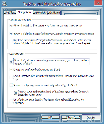 Så här går du tillbaka till skrivbordet efter att ha stängt appar i Windows 8.1