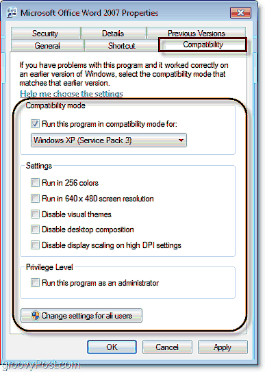 How To Run A Program In Compatibility Mode In Windows 7