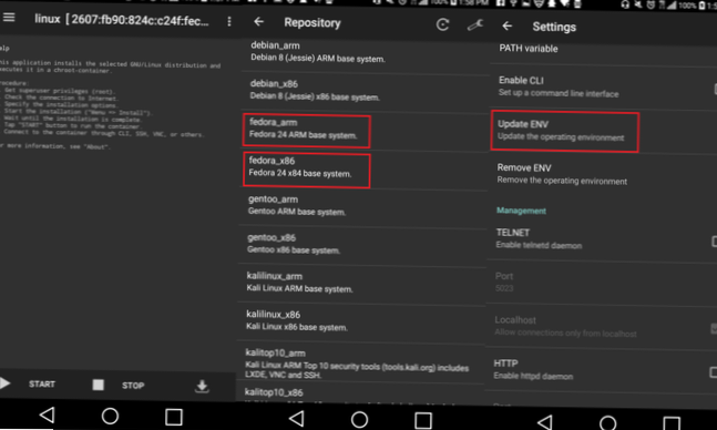 Hur man kör Linux på Android med Linux Deploy